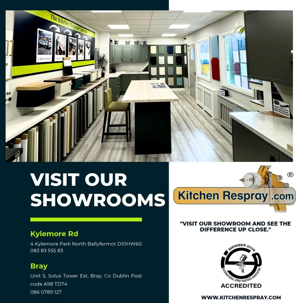 Visit our showrooms: Kylemore Road, 4 Kylemore Park North, Ballyfermot, D10 HW60, 083 83 555 83; Bray, Unit 5 Solus Tower Estate, A98 TD74, 086 0789 127